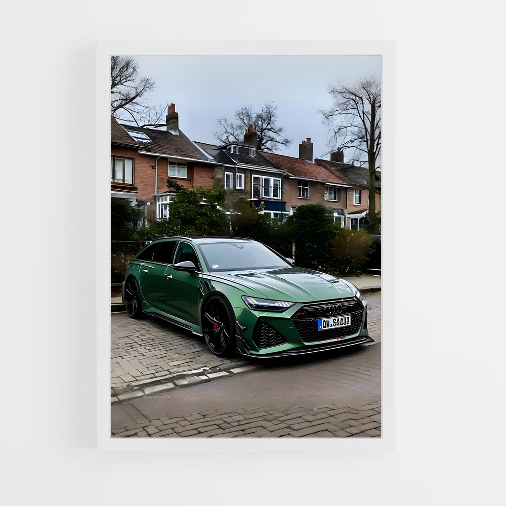 Poster La Belle Verte – affiche Audi (vue 3)
